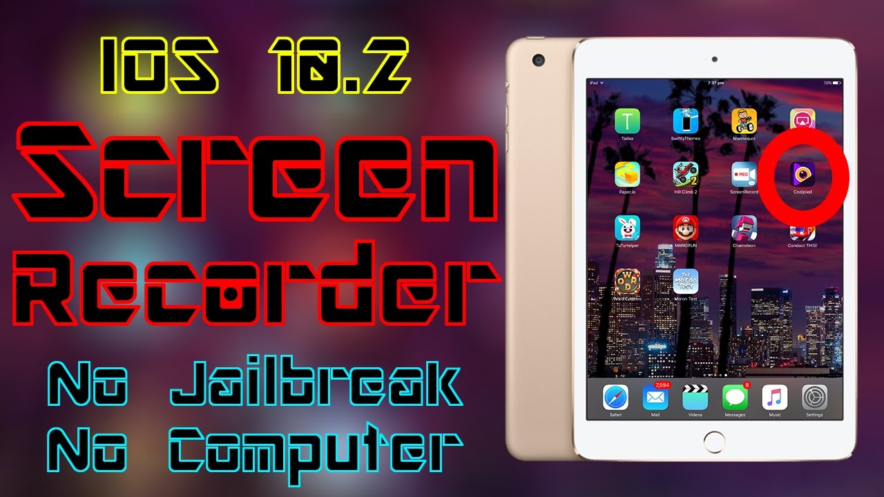 IOS 10 Screen Recorder - AppStore - No Jailbreak - No Computer