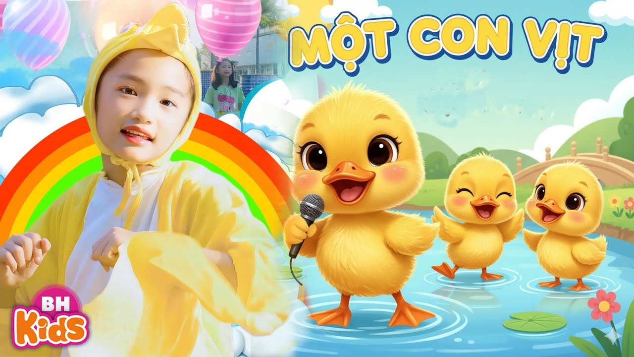 Một Con Vịt Xoè Ra Hai Cái Cánh - Nhạc Thiếu Nhi Hay Nhất Cho Bé Mầm Non