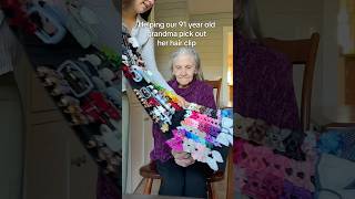 I love nanas smile at the beginning of the video! #Grandma #shorts #youtubeshorts #bestyoutuber