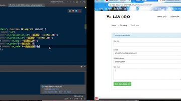 Bài 36.3  tạo CSDL đơn hàng và chi tiết đơn hàng - Website bán hàng laravel