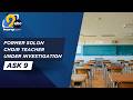 Ask 9: Former Solon choir teacher under investigation