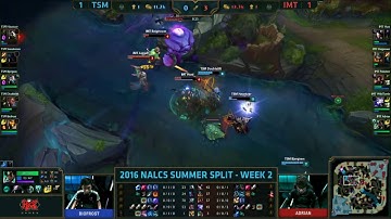 TSM Doublelift 1 V 3 With Lucian IMT Vs TSM