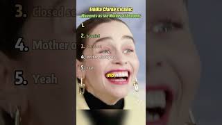 Emilia Clarkes Iconic Moments As The Mother Of Dragons