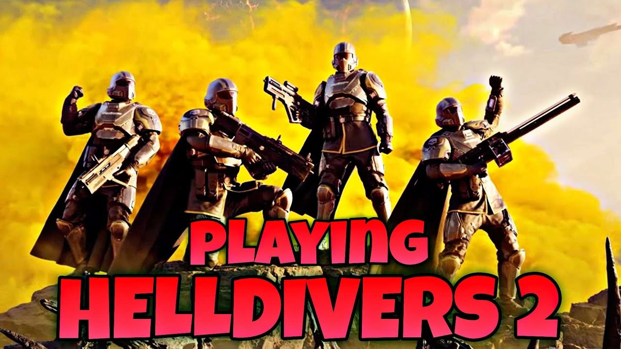 Helldivers 2 is fun - YouTube