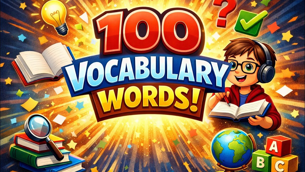 100 Daily Use English Vocabulary Words || Learn English 