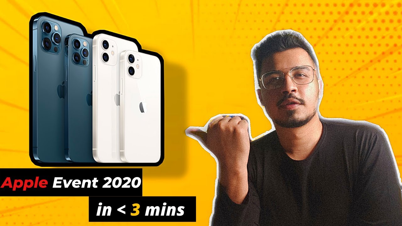 Apple Event 2020 (in less than 3 minutes) | Hindi - YouTube
