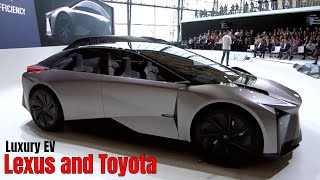 Luxury Electric Lexus LF-ZC and Toyota FT-3e Unveiling
