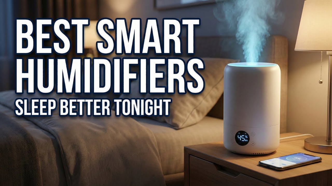Sleep Better! Top 5 Best Smart Humidifiers for Bedroom (2026)