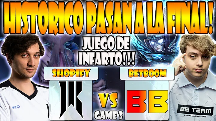 Final emocionante entre Betboom y Shopify - ¡No te lo pierdas!