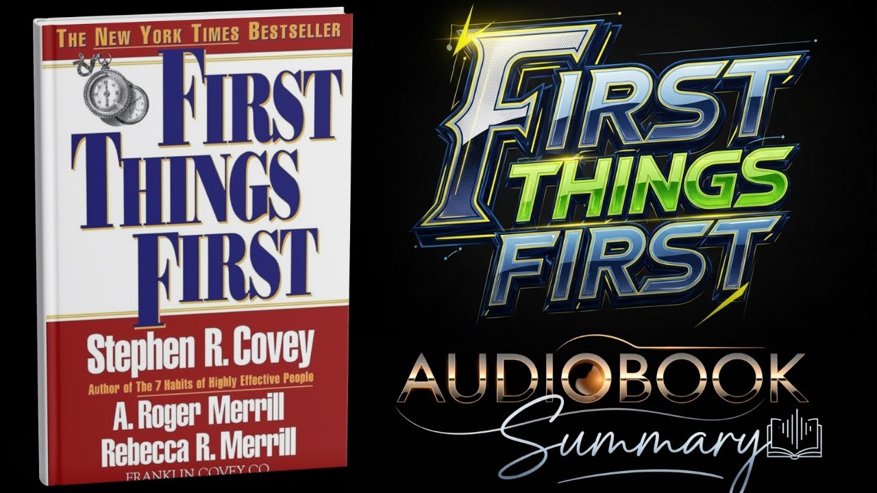 First Things First Complete Audiobook Summery | Stephen Covey
