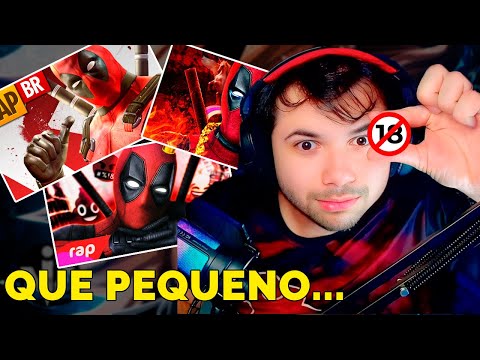 VOLTAMOS 9 ANOS NO PASSADO PRA ISSO... QUE PEQUENO !!! 7 MINUTOZ E TAUZ: RAP DO DEADPOOL