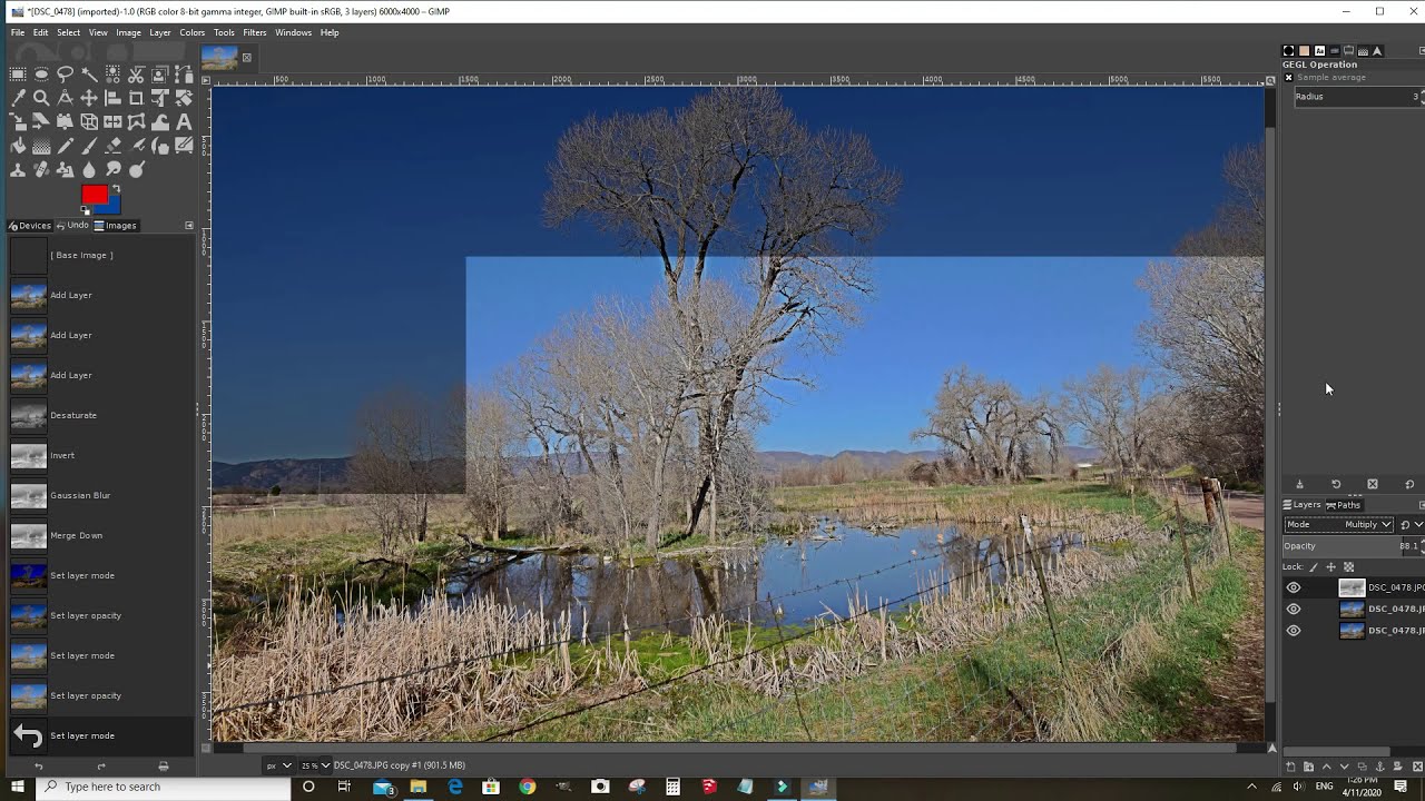 How To 3 Minute Landscape Photo Edit In Gimp Make It Pop 2020 YouTube How To 3 Minute Landscape Photo Edit In Gimp Make It Pop 2020 YouTube