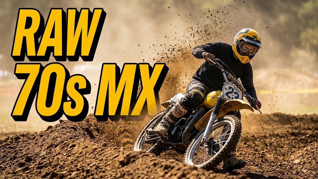 Raw Vintage Motocross — Ahrma racing in Waco, TX