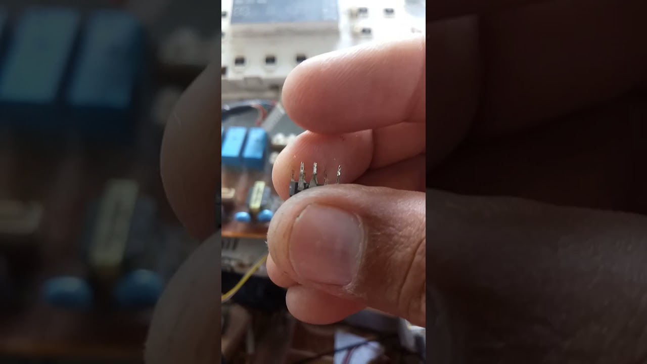 Memperbaiki modul mesin cuci front loading samsung mati total