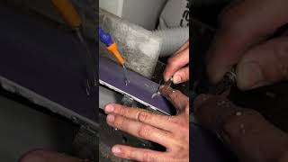 Toy spear vs Card #fyp #knife #satisfying #knifesharpening #kitchenhacks #knifesharpener #challenge