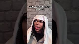 council estate mum gets a bbl #fyp #councilestate #mums #pov #comedy