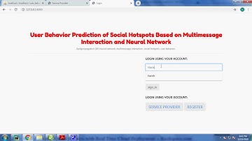 User Behavior Prediction of Social Hotspots Based on Multimessage Interaction and Neural Network