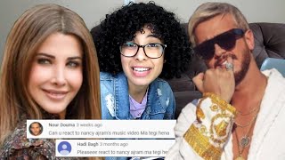 Reacting To Nancy Ajram And Saad Lamjarred Part 2