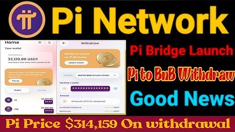 pi converted into usdt bnb join and use pi bridge pi ka hee legalapp hai u can easily your pi usdt