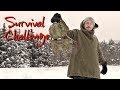 SOLO WINTER SURVIVAL! Minimal Gear Overnight in a HUGE Snow Storm! 24 Hours in the Wilderness SOLO WINTER SURVIVAL! Minimal Gear Overnight in a HUGE Snow Storm! 24 Hours in the Wilderness