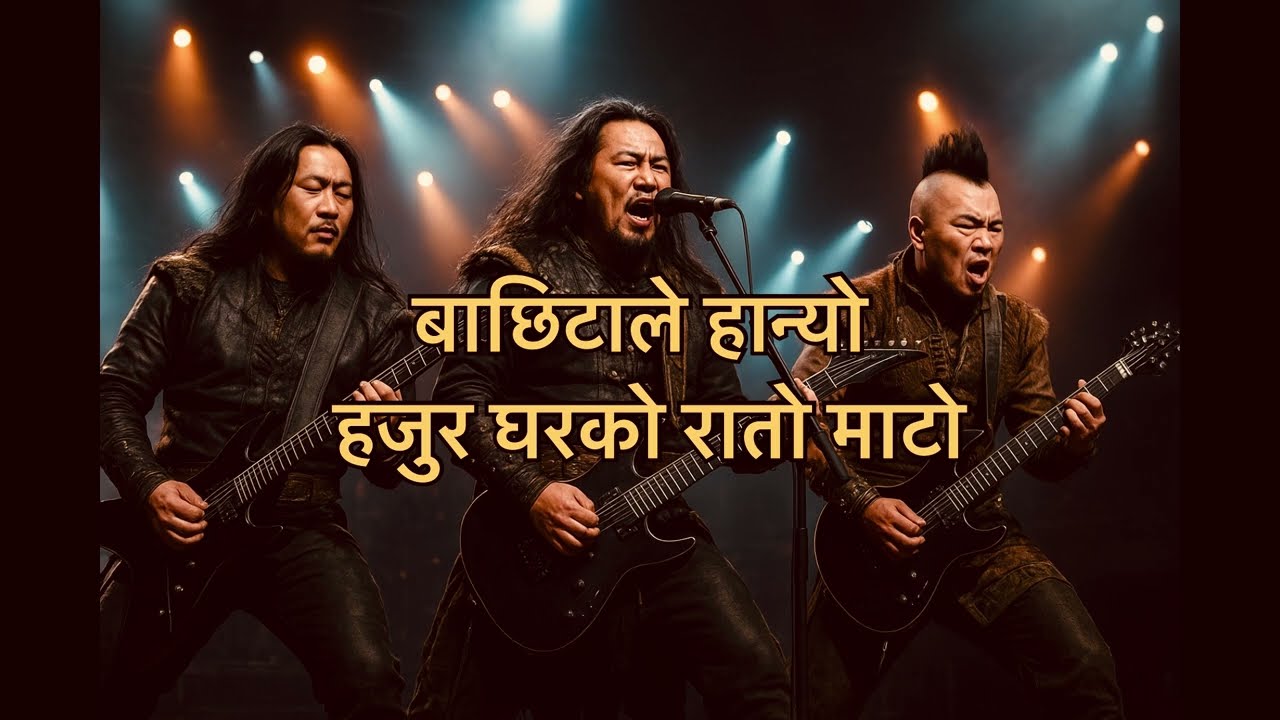 New Nepali Rock Song Baachhitaa le haanyo बाछिटाले हान्यो 
