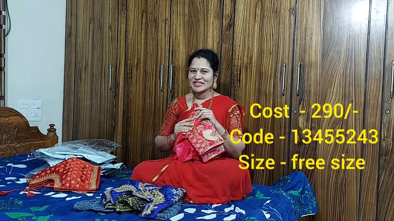 Ready Made Work Blouses Meesho Collection | Prices - 290/- , 295/- ,384/- rupees | Swetha Wonders