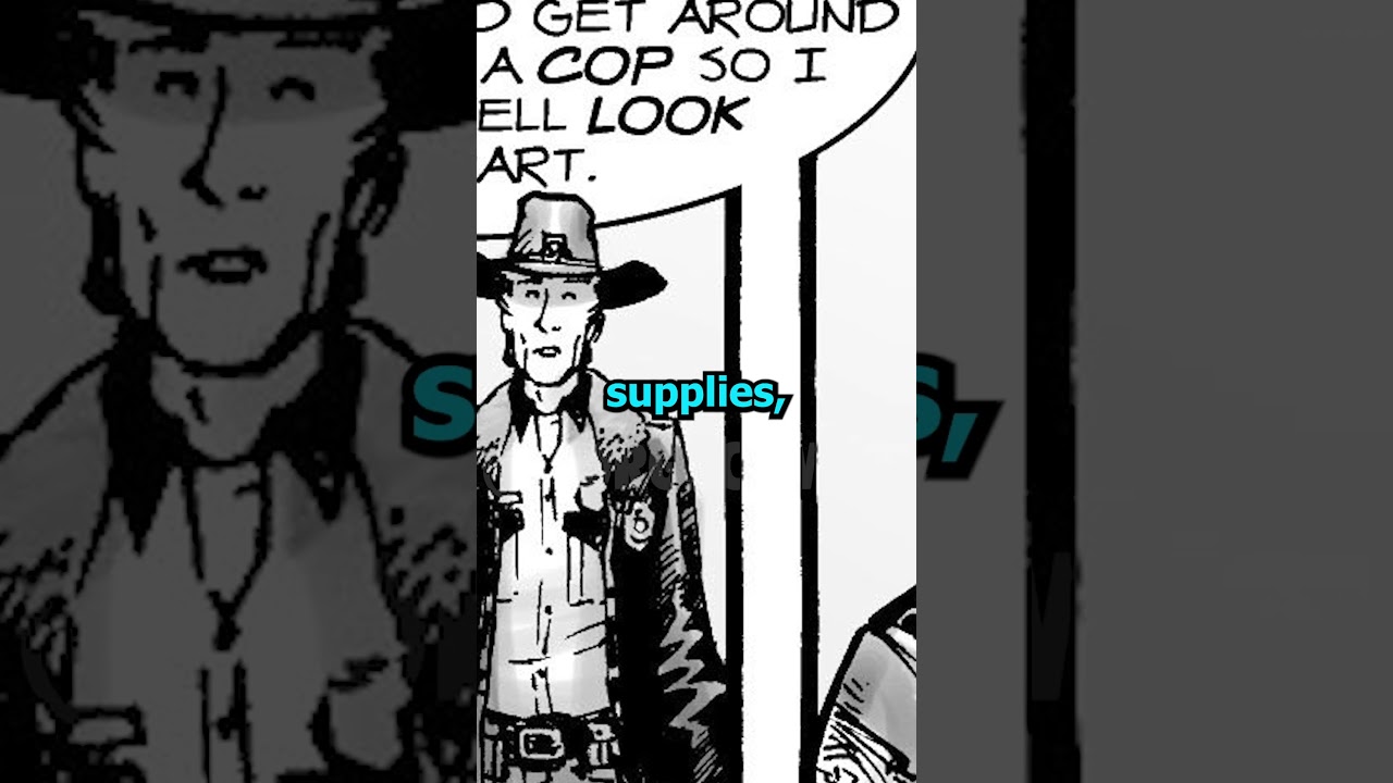 The Origin of Rick Grimes #comic