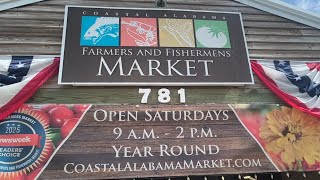 Philip visits the Foley Farmers market