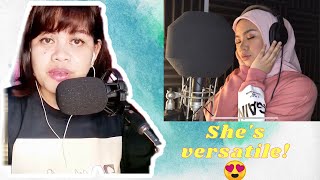 Filipina reacts to Aina Abdul singing &quot;Beautiful&quot; by Crush.