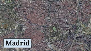 🇪🇸 GEOGRAPHY OF MADRID in 1 minute 🗺️