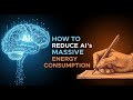 How to Reduce AI's Massive Energy Consumption #ai #tech #technology