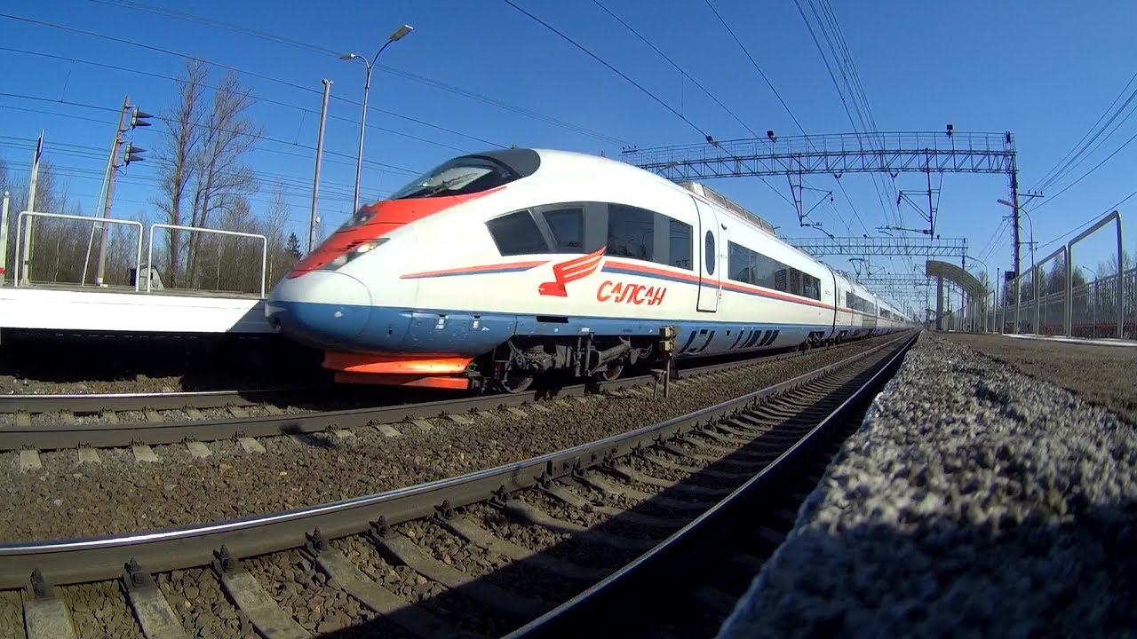 высокоскоростной поезд сапсан. сапсан видео.