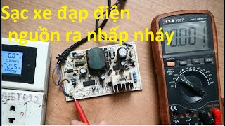 Sạc xe đạp điện nguồn ra nhấp nháy screenshot 4