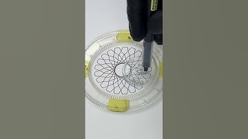 Circles of Mystery and Calm! #art #asmr #spirograph #shorts #2025 #usa