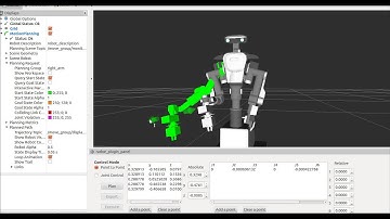 Multi joints Planning of the Kawada Nextage Dual-arm Industrial Robot in Moveit