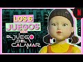 Todos los juegos mortales en El juego del calamar