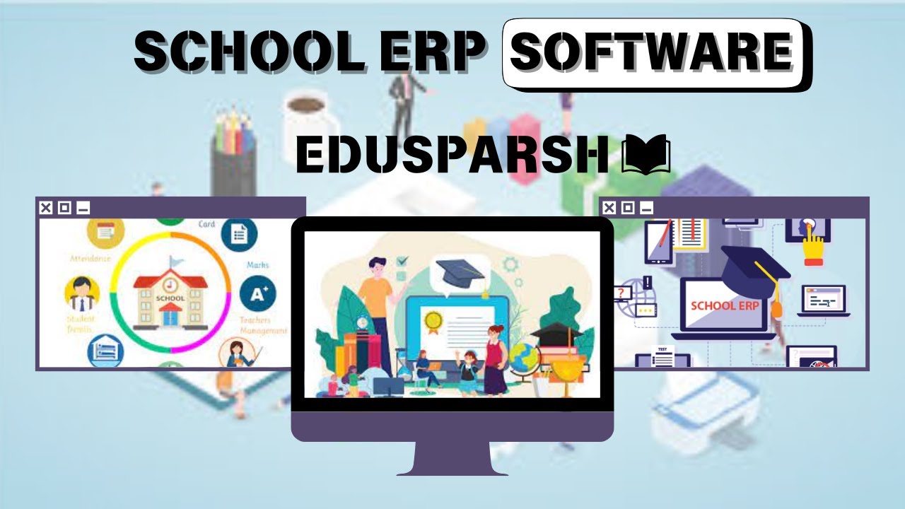 EDUSPARSH | Best school ERP software | Best School management video