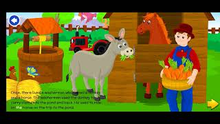 The Donkey and the horse kids moral story