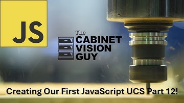 Creating Our First JavaScript UCS Part 12