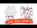 Drawing Leaf Plants | Brainstorming ideas in Photoshop