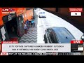 CCTV footage captured a brazen robbery outside a bar in Vistabella on Sunday evening.
