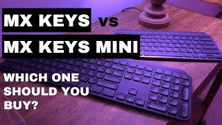 Logitech MX Keys vs MX Keys Mini - Best Bluetooth Keyboards Around $100?