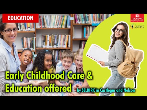 Early Childhood Care & Education offered by SELKIRK in Castlegar and Nelson