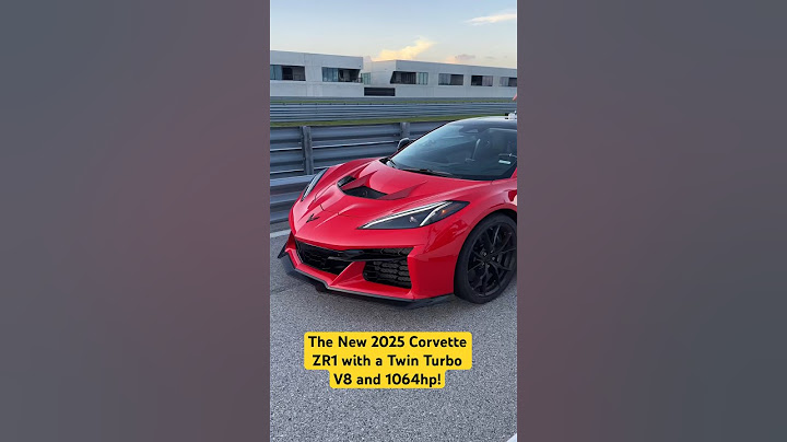 The New 2025 Corvette ZR1 with a Twin TurboV8 and 1064hp! #corvette #zr1