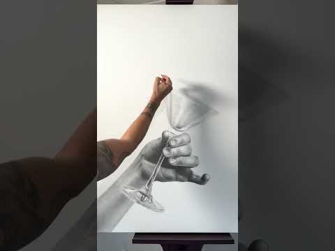 Ashvin Harrison Painting A Cocktail with Coconut Dust