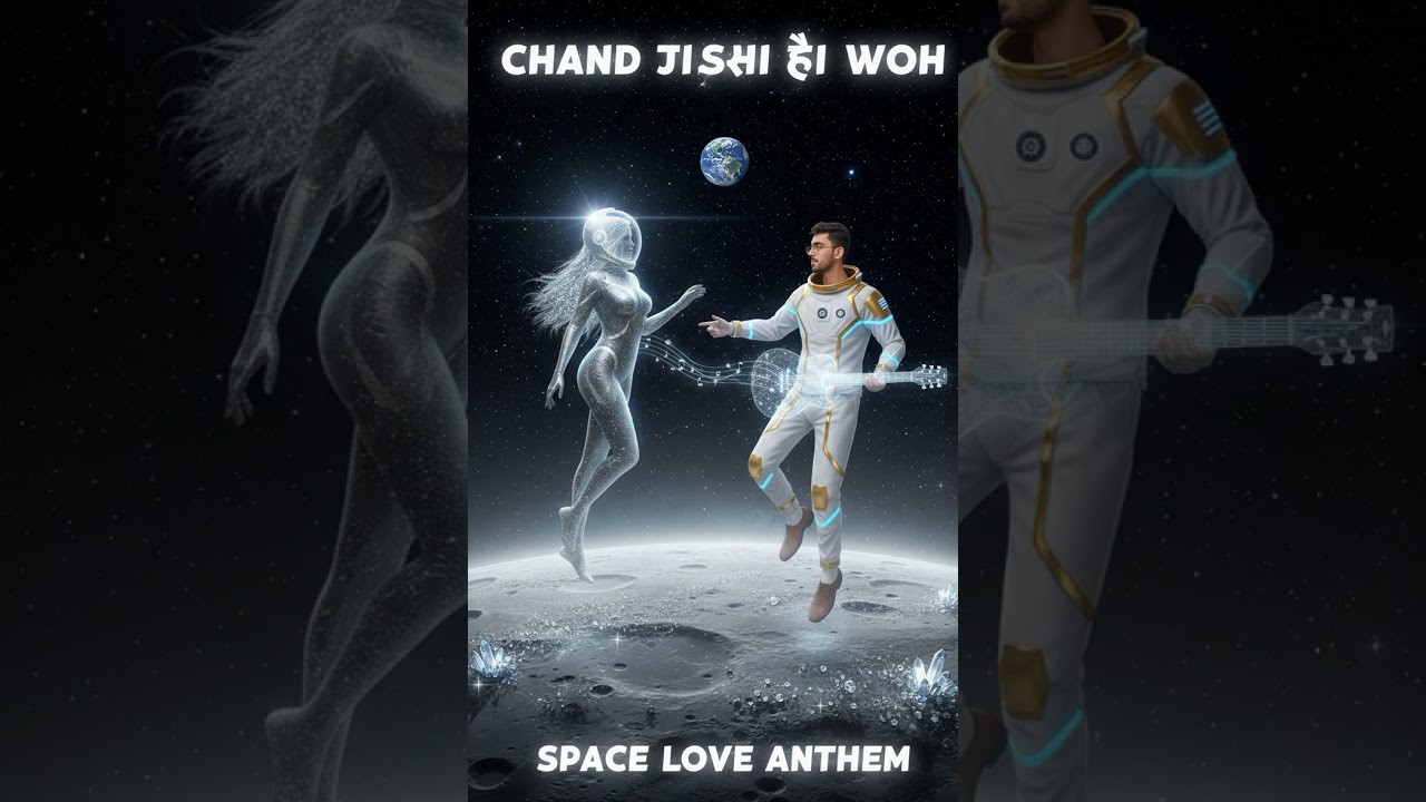 Chand Jaisi Hai Woh 🌙 | Space Love Rap Song 🚀 | Romantic Hindi Hip Hop 2026