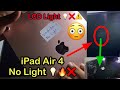 iPad Air 4 LCD Light Not working. No Display repair. Back light repair.
