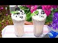 Oreo Vanilla Ice Cream Milkshakeオレオで作るアイスミルクシェイク【とても簡単スムージー】