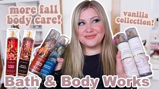 Bath Body Works NEW FALL SCENTS - Vanilla Collection Sweet Whiskey is Back