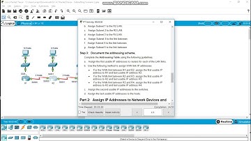 9.1.4.7 Packet Tracer Subnetting Scenario 2.pka -  by Andriyan33